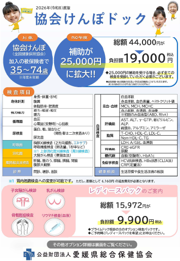 協会けんぽドックコース